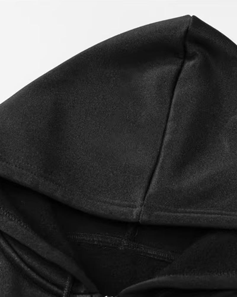 Y2k Hot Diamond Letter Printed Hoodie
